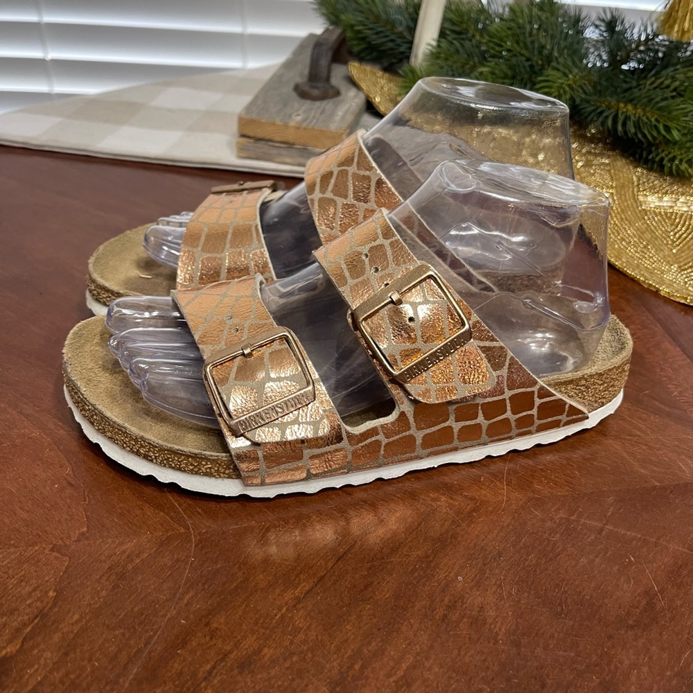 BIRKENSTOCK SANDAL Arizona Gator Gleam